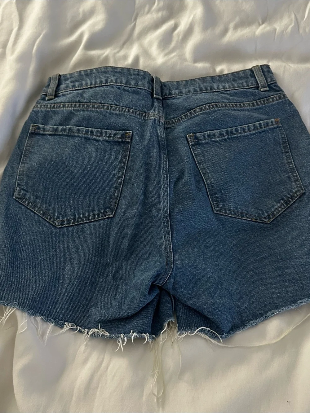 Cutoff Denim Shorts